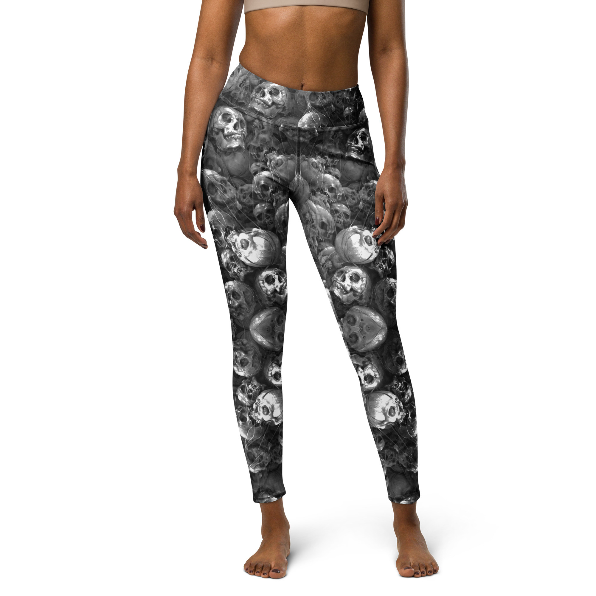 Skull Bags - Yoga Leggings