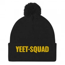 Yeet Squad in Yellow | Toque with Pom-Pom