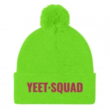 Yeet Squad in Pink | Toque with Pom-Pom