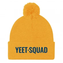 Yeet Squad in Blue | Toque with Pom-Pom