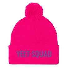 Yeet Squad in Purple | Toque with Pom-Pom