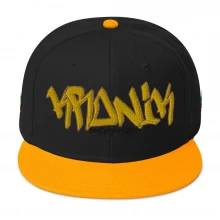 Kronik Enterprises in Yellow Snapback Cap