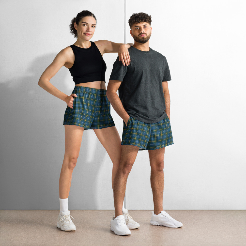NS Tartan  All-Over Print Unisex Athletic Shorts