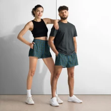 NS Tartan  All-Over Print Unisex Athletic Shorts