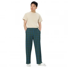 NS Tartan - All-over print unisex wide-leg pants