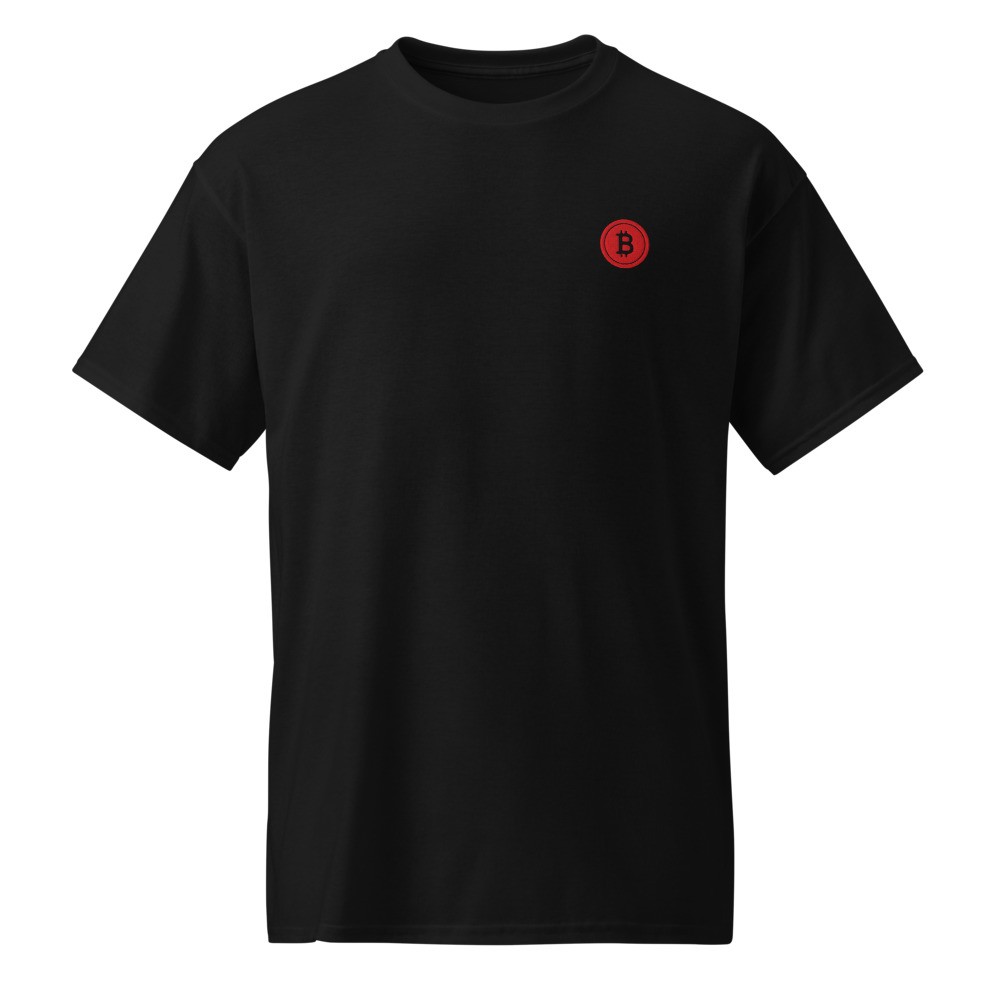 reppin Bitcoin(Red) | Unisex Sports Tee | Gildan 8000