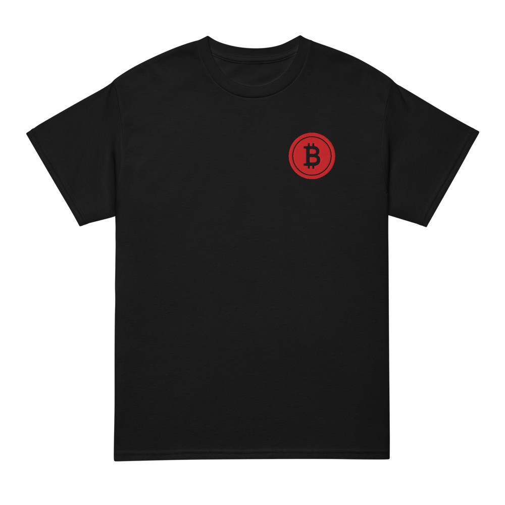 reppin Big B Bitcoin(Red) | Unisex Sports Tee | Gildan 8000