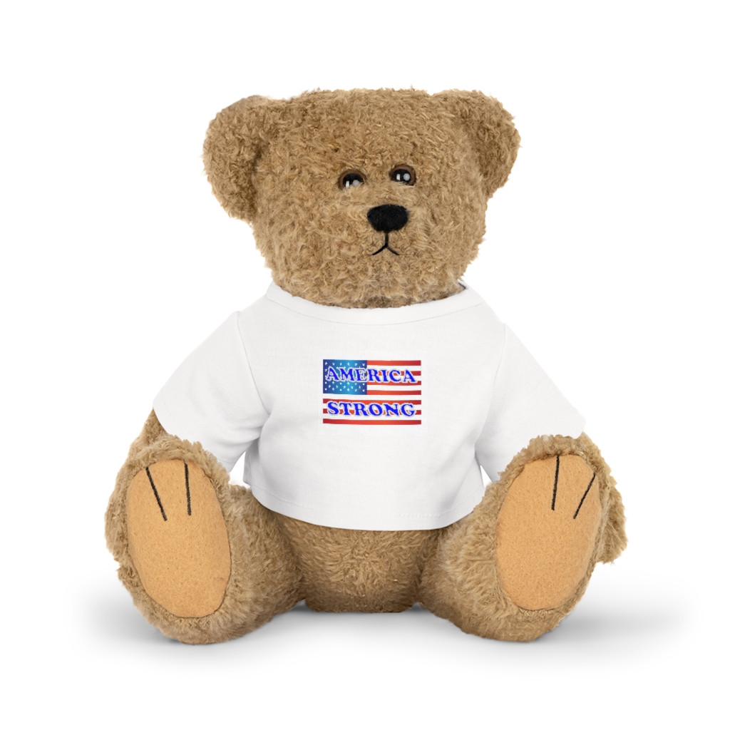 America Strong Baby Plush Toy with T-Shirt
