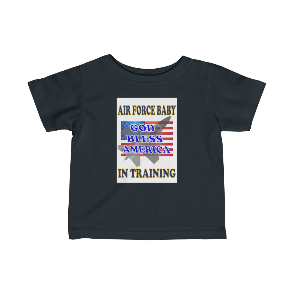 Air Force Baby Infant Fine Jersey Tee