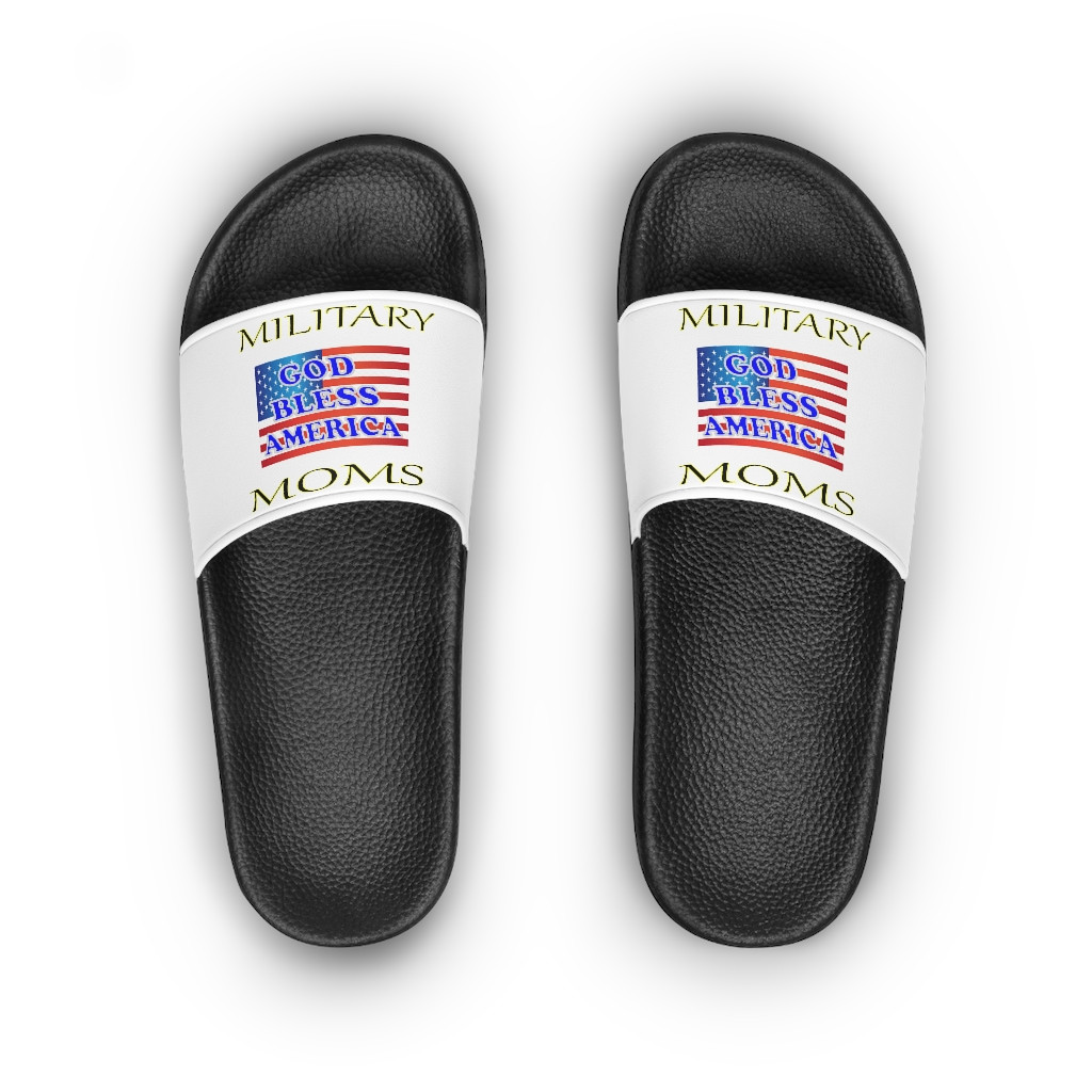 Military Moms - Women's Slide Sandals