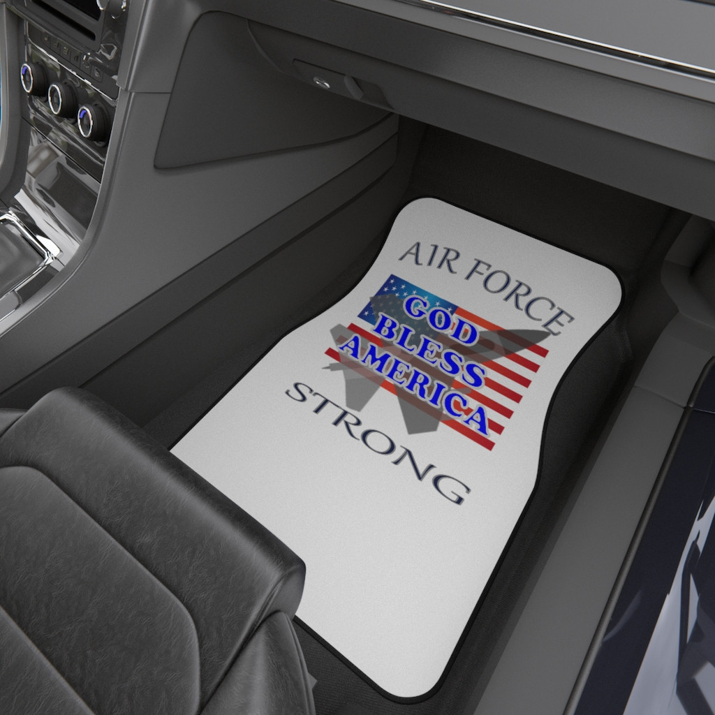 Air Force Strong - Car Mats (Set of 4)