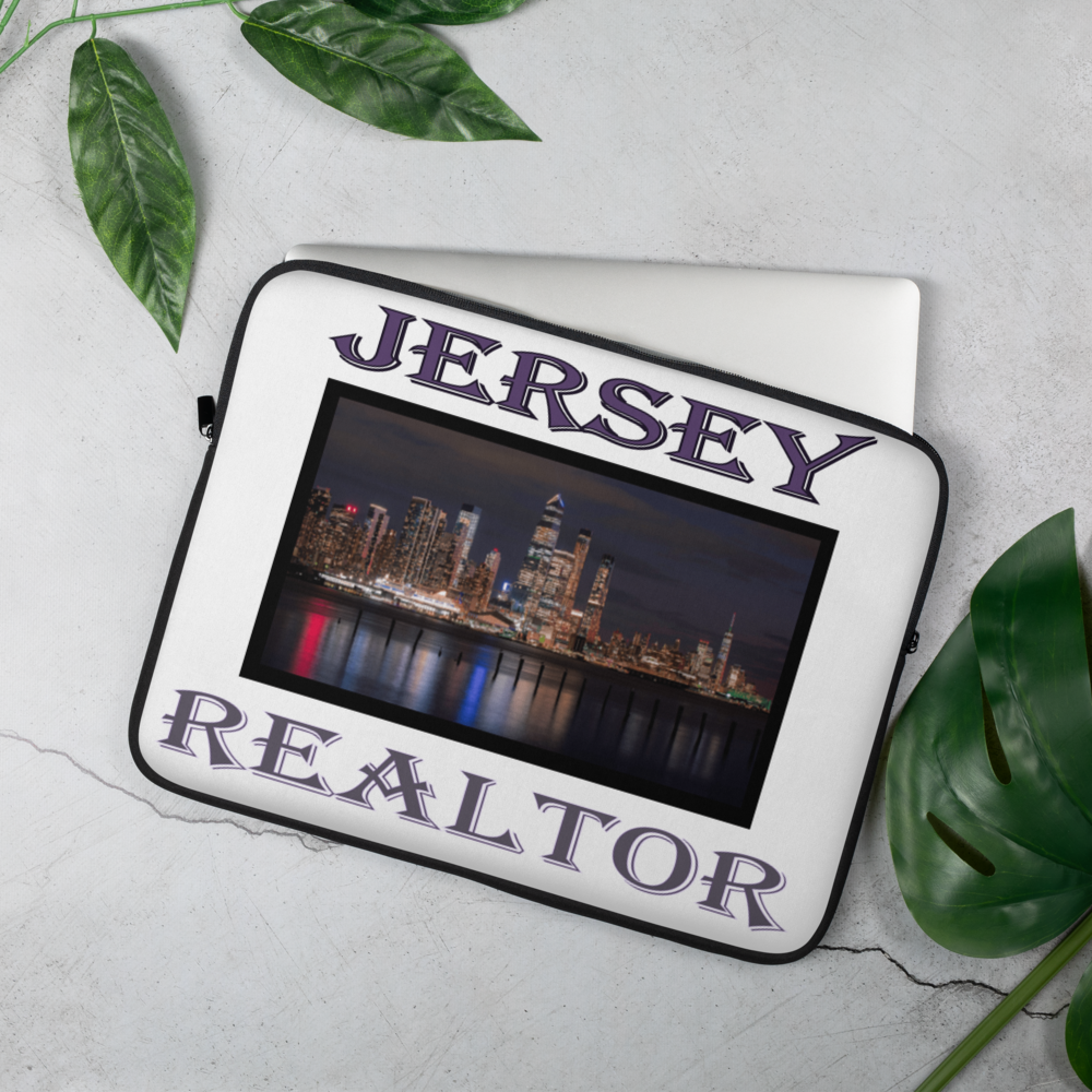 Jersey Realtor - Laptop Sleeve - 13 inch or 15 inch