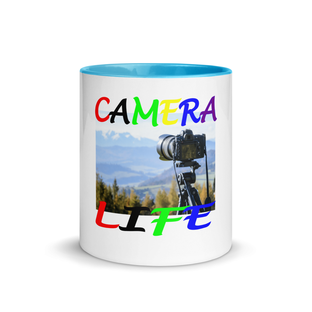 Camera Life - Mug with Color Inside