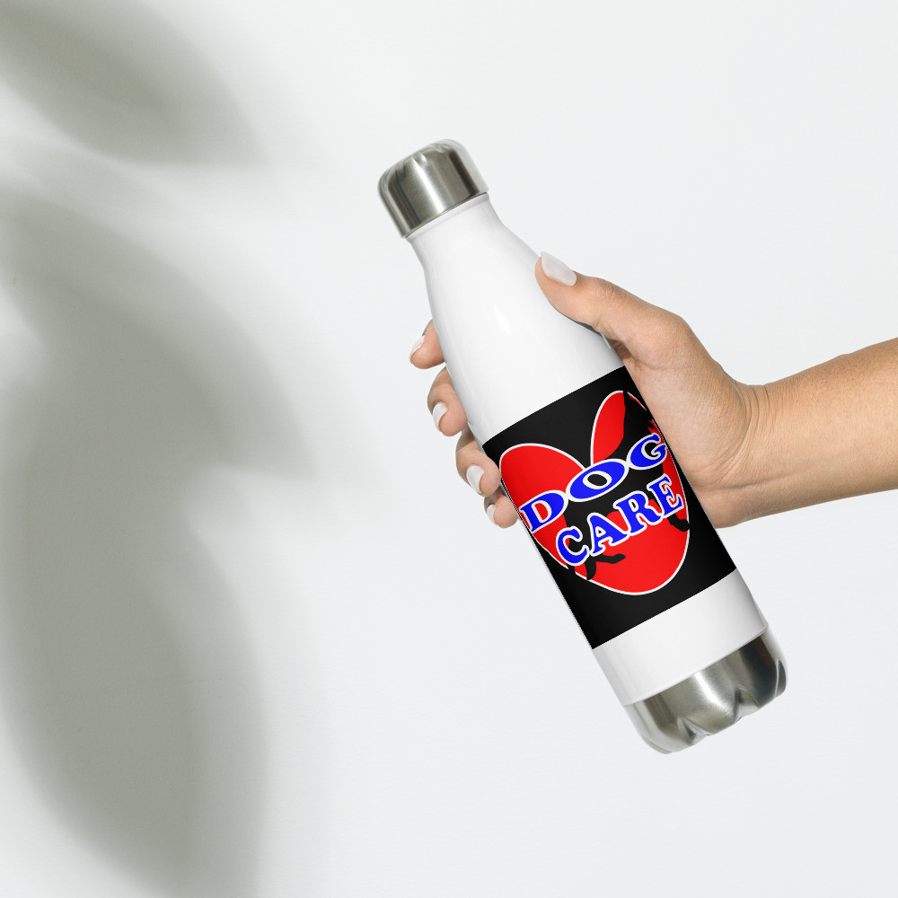 Dog Care - 17 oz. Stainless Steel Water Bottle