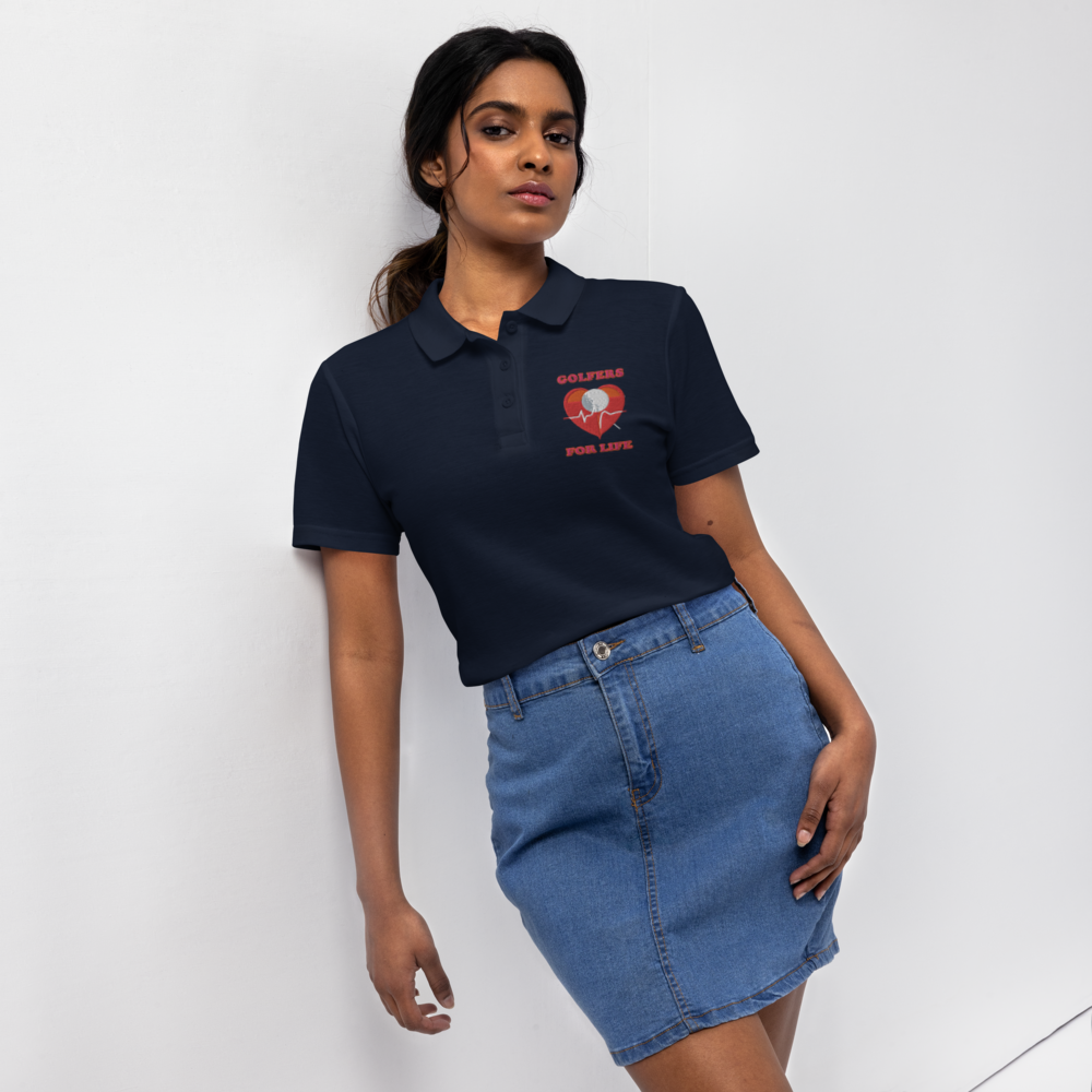 Golfers For Life - Women’s Pique Polo Shirt