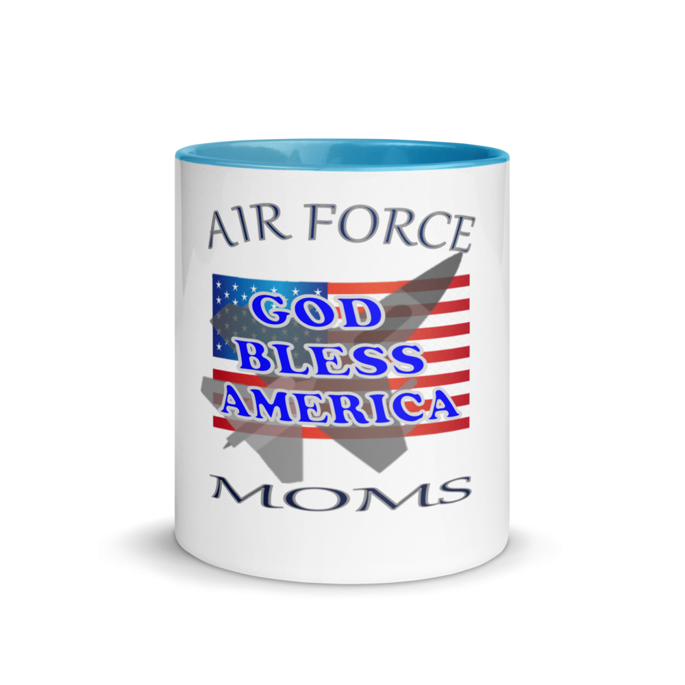 Air Force Moms - Mug with Color Inside
