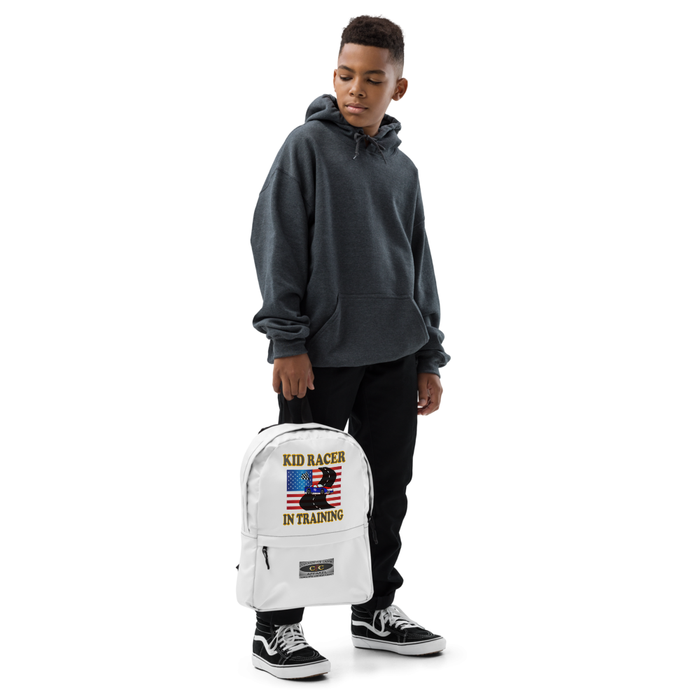 Kid Racer in Training - Leader - Backpack