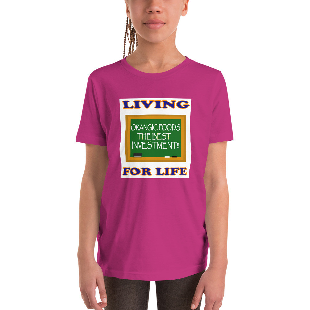 Living For Life - Youth Short Sleeve T-Shirt - For Boys and/or For Girls