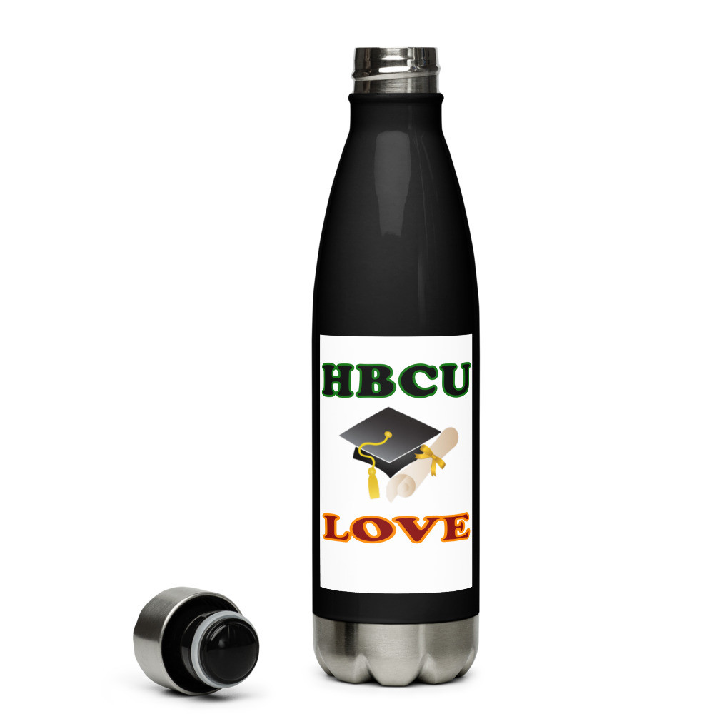 HBCU Love - Stainless steel water bottle