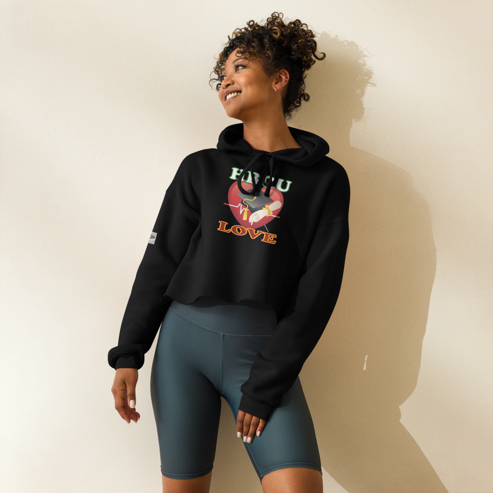 HBCU Love - Crop Hoodie - For Her
