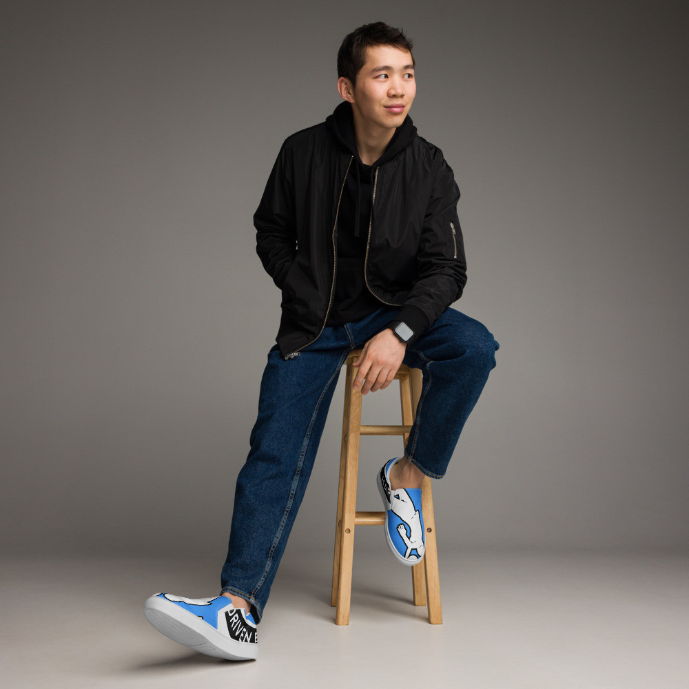 DRIVENBALLHARD LLC-Men’s Slip-On Canvas Shoes