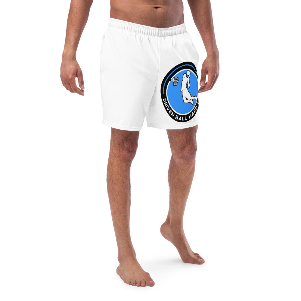 Drivenballhard LLC-All-Over Print Recycled Swim Trunks