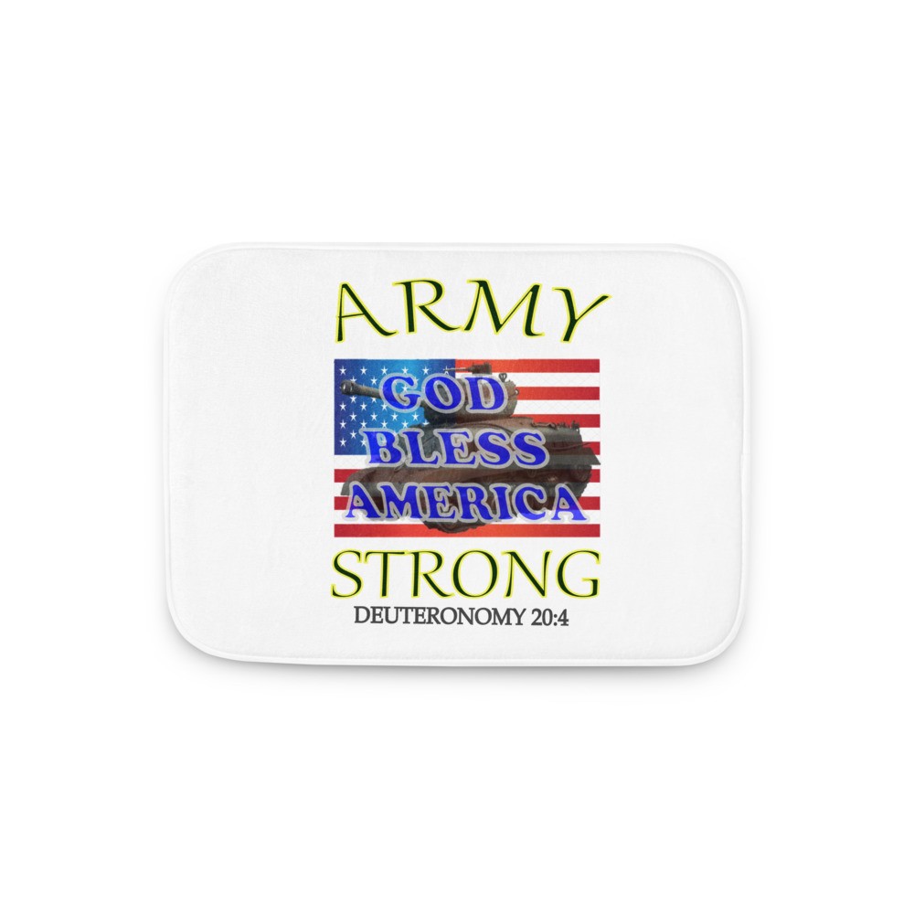 Army Strong - Memory Foam Bath Mat