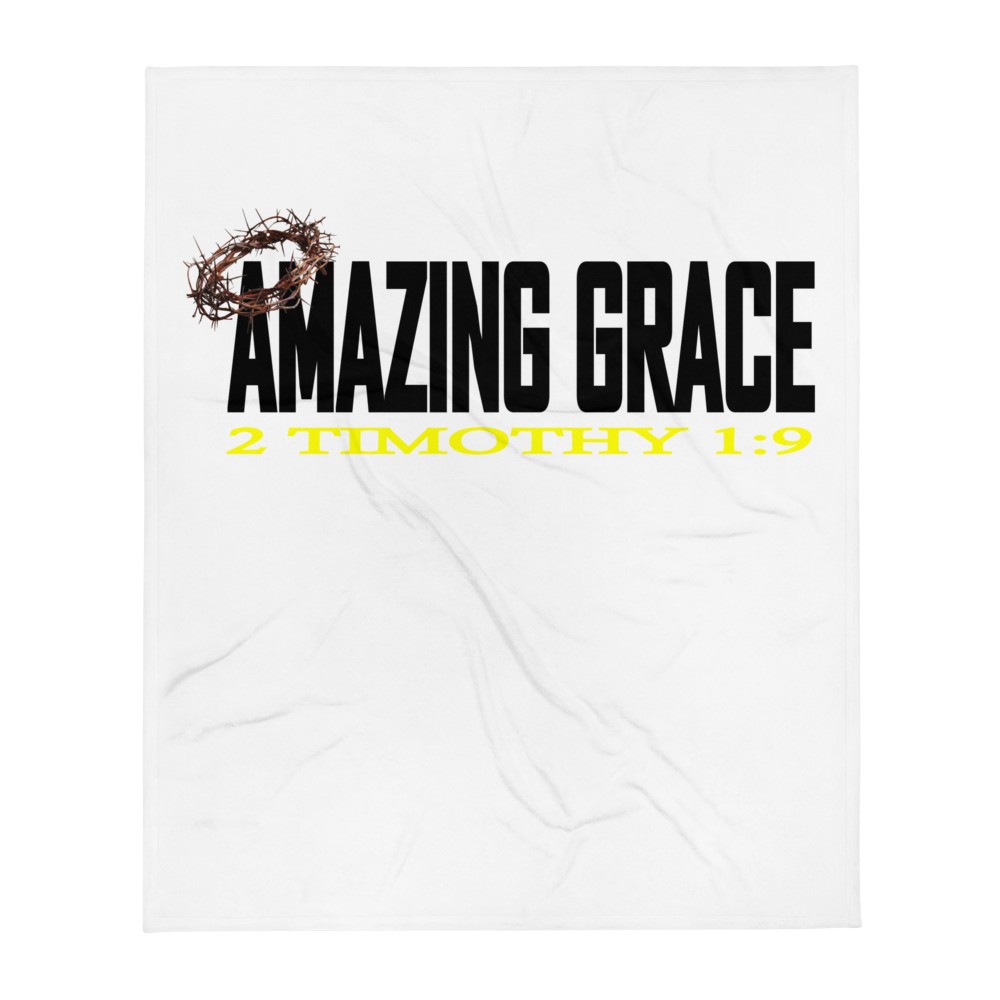 Amazing Grace - Throw Blanket