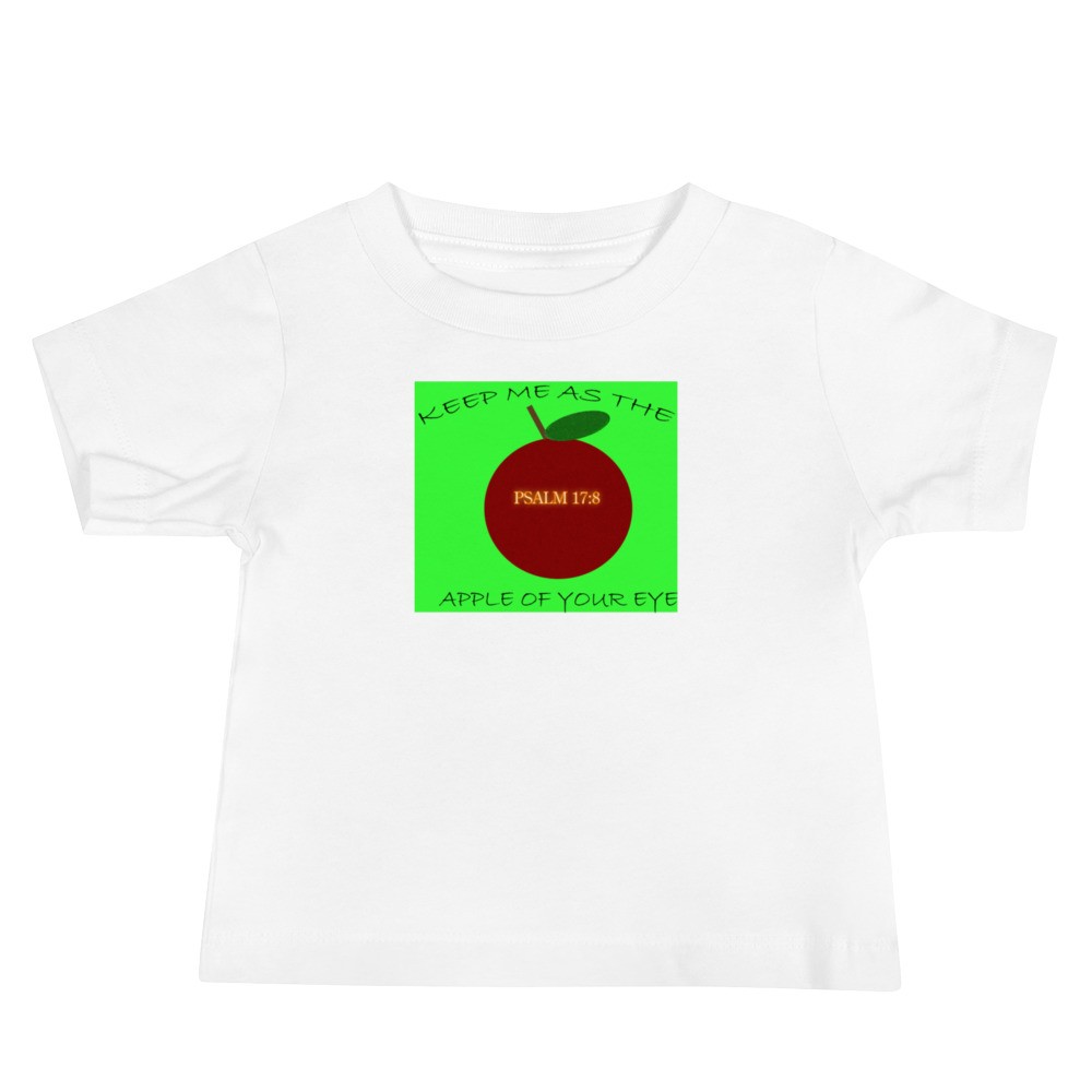 Keep Me as the Apple of Your Eye - Baby Jersey Short Sleeve Tee - Unisex