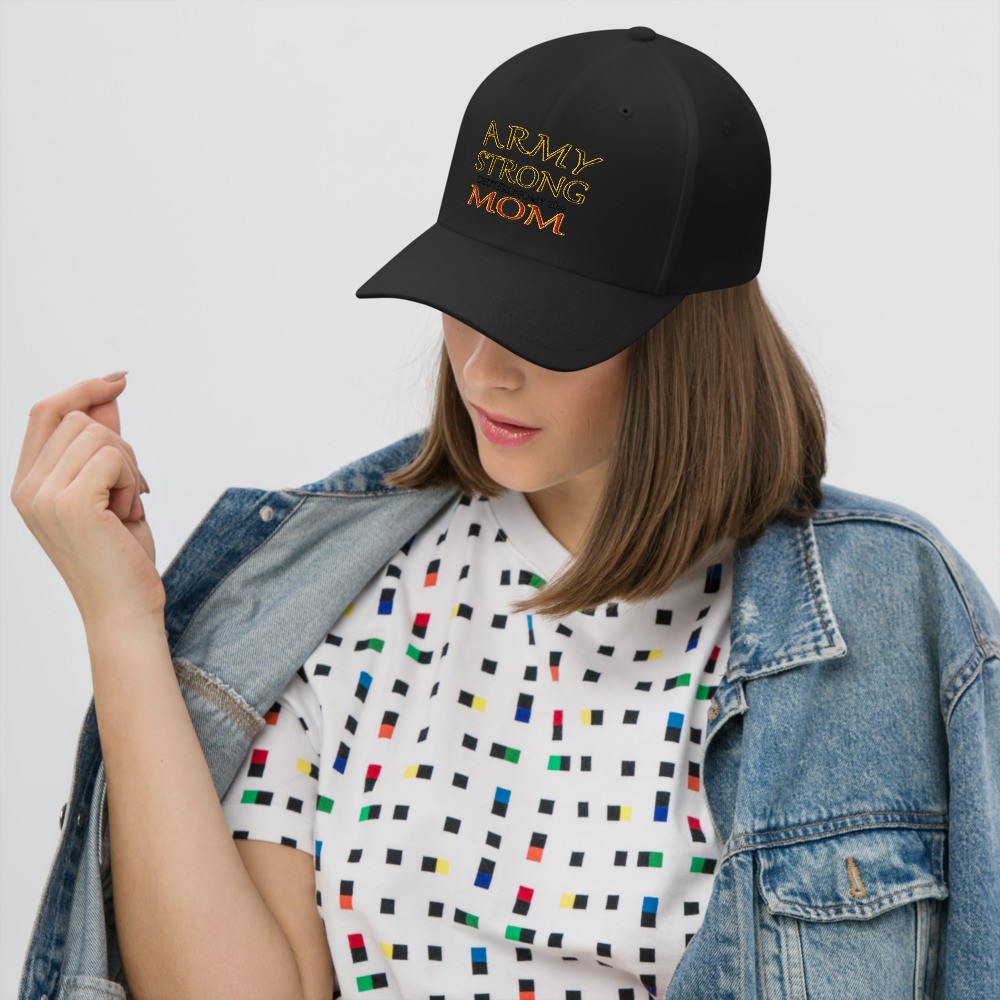 Army Strong Mom - Structured Twill Cap