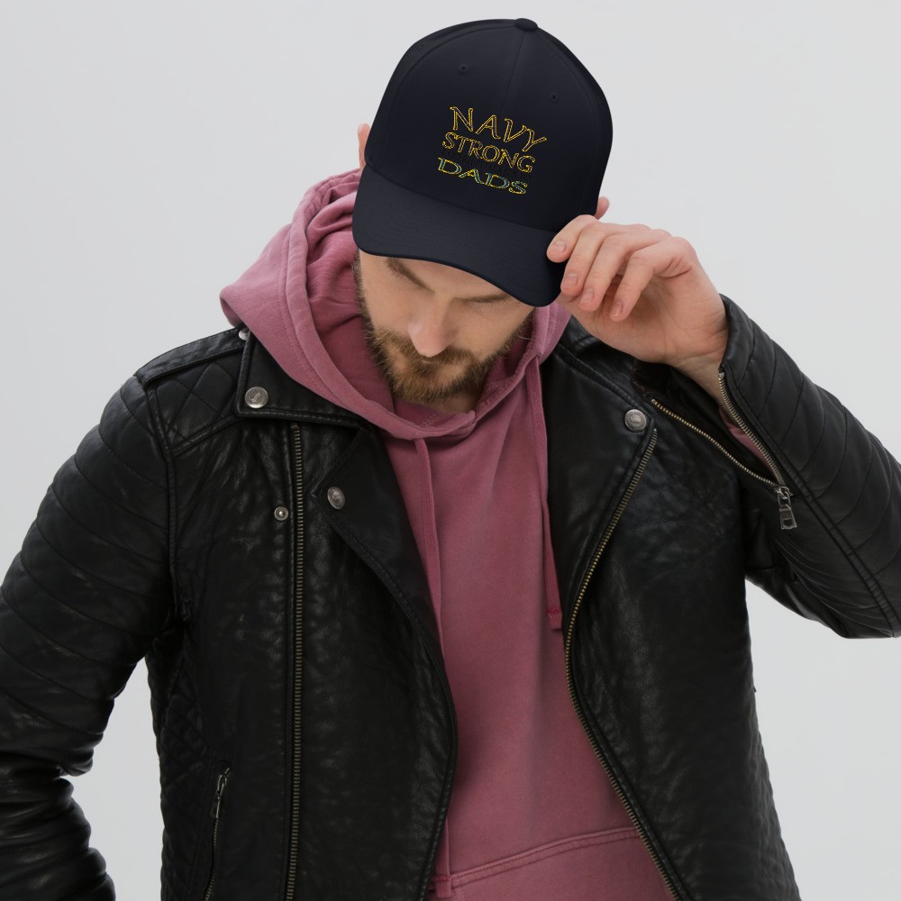 Navy Strong Dads - Structured Twill Cap