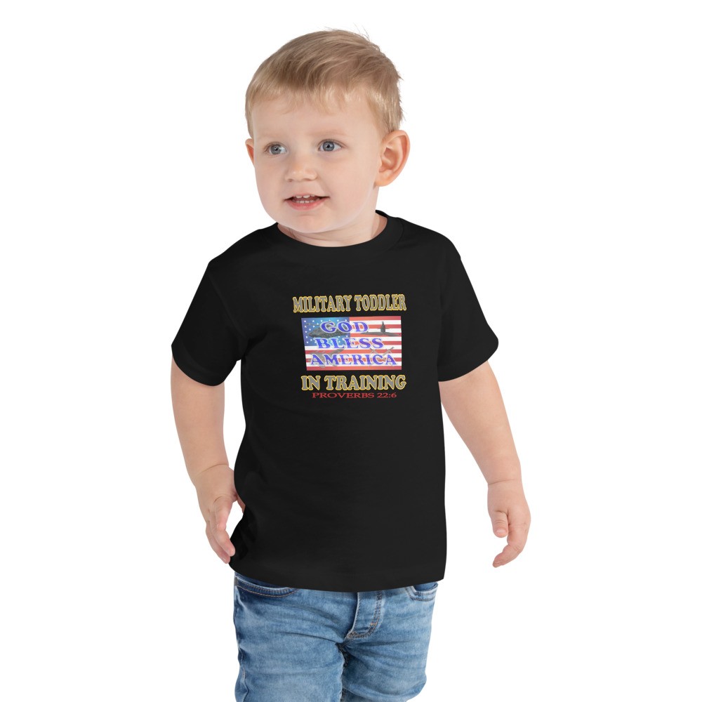 Military Toddler in Training - Toddler Short Sleeve Tee - Unisex