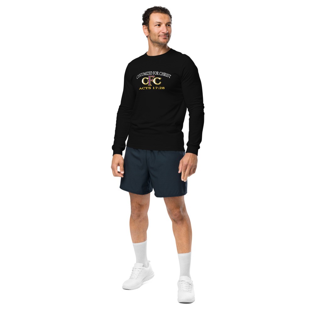 Customized For Christ - Long Sleeve Tee - For Him or For Her