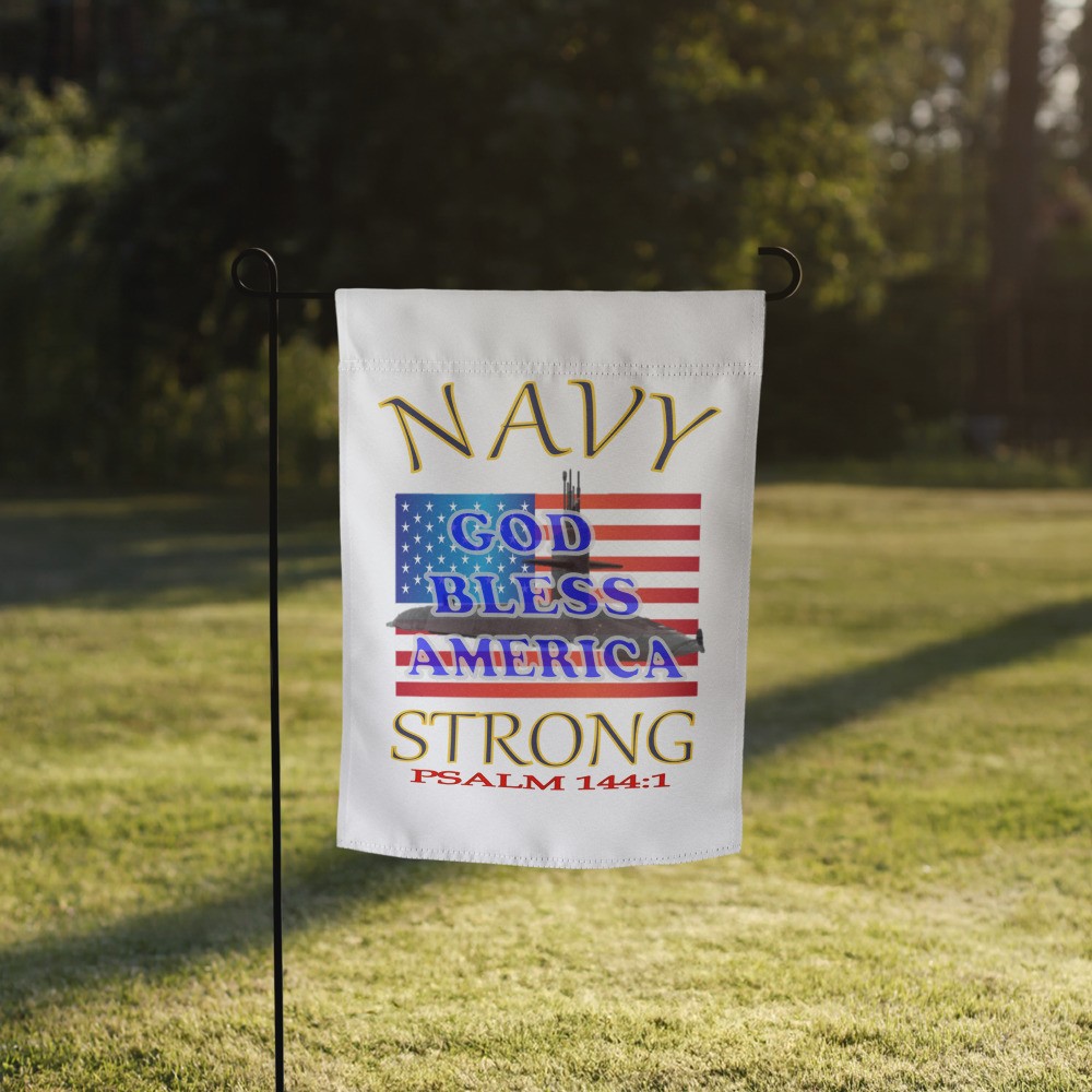 Navy Strong - Garden Flag