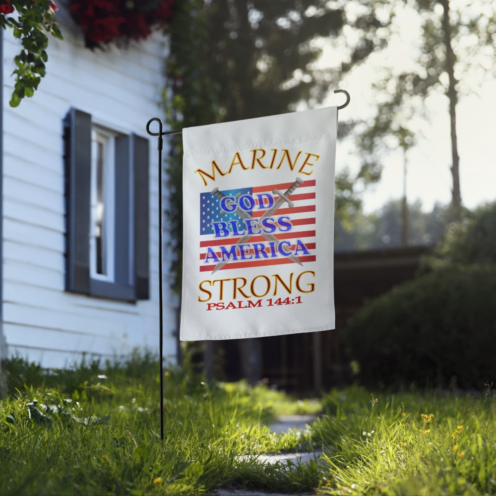 Marine Strong - Garden Flag