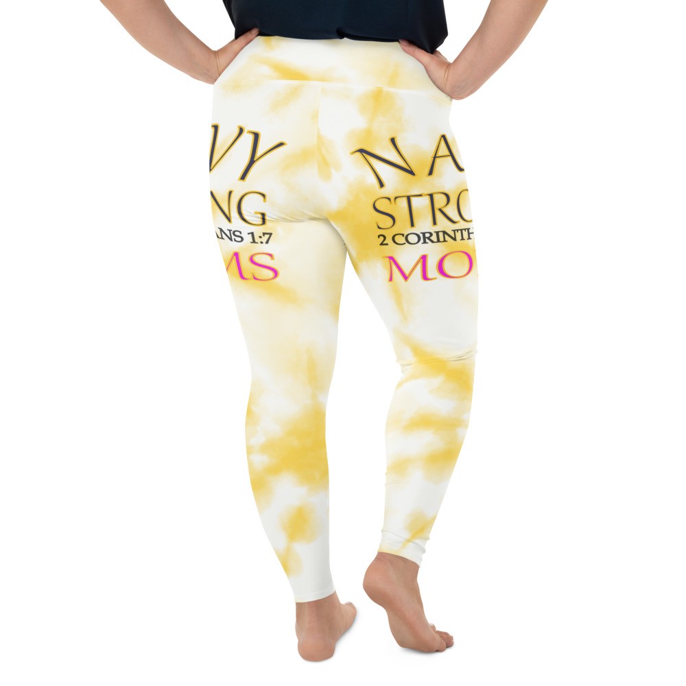 Navy Moms - Plus Size Leggings - For Her