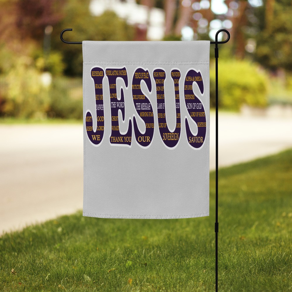 Name of Jesus - Garden Flag