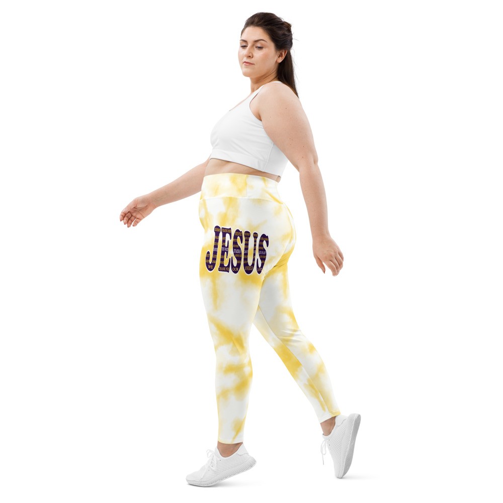 Names of Jesus - Plus Size Leggings - For Her