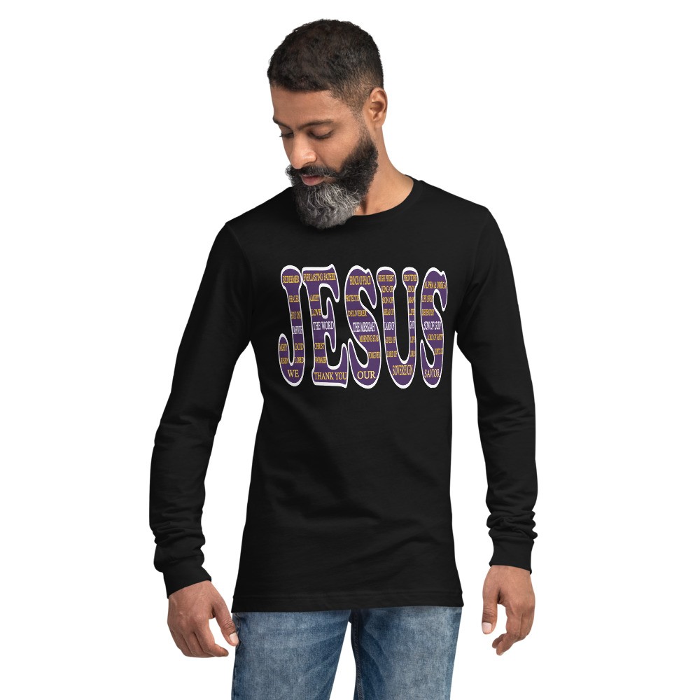 Name of Jesus - Long Sleeve Tee - For Him or For Her