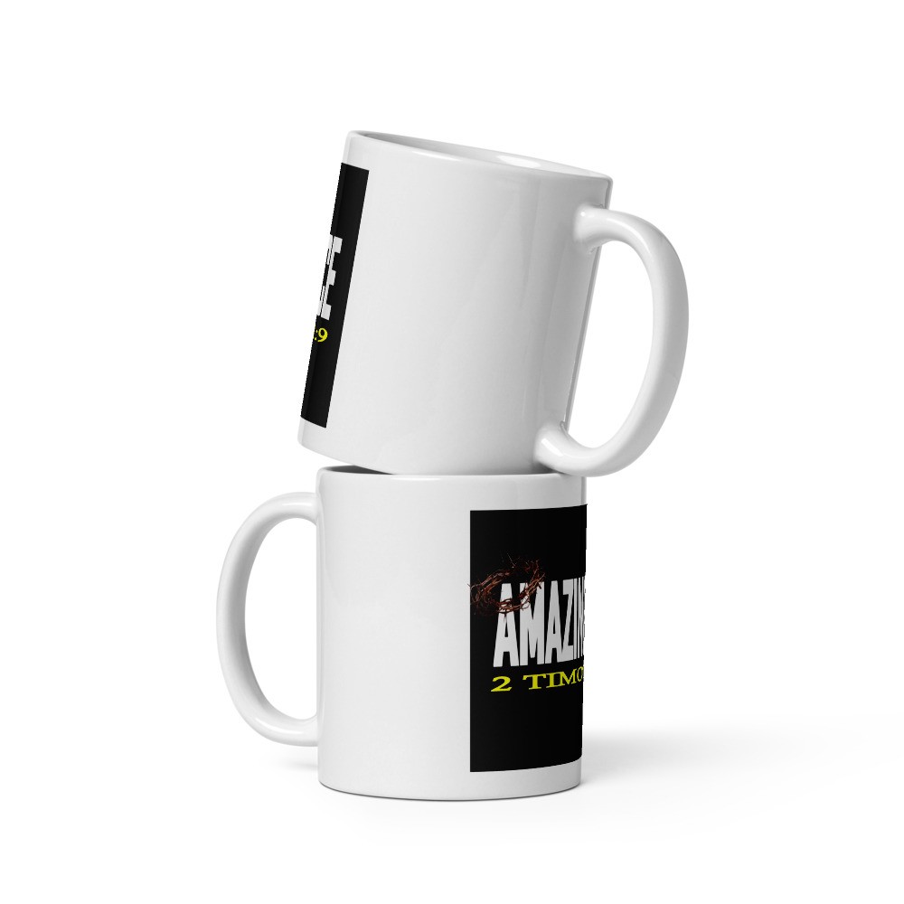 Amazing Grace - White Glossy Mug
