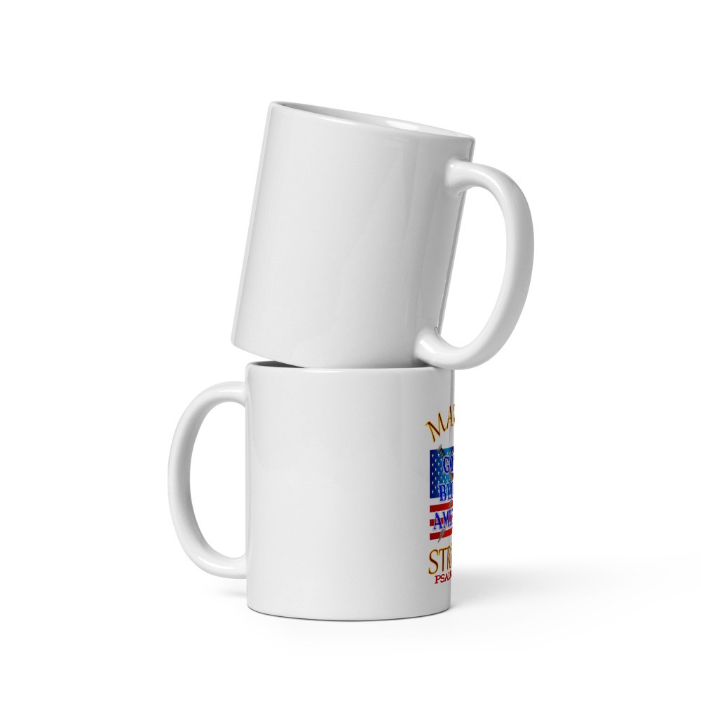 Marine Strong - White Glossy Mug