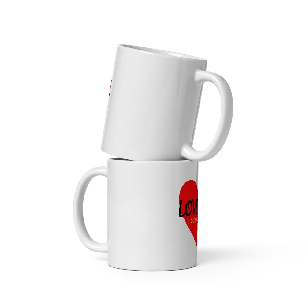 Love Does - White Glossy Mug
