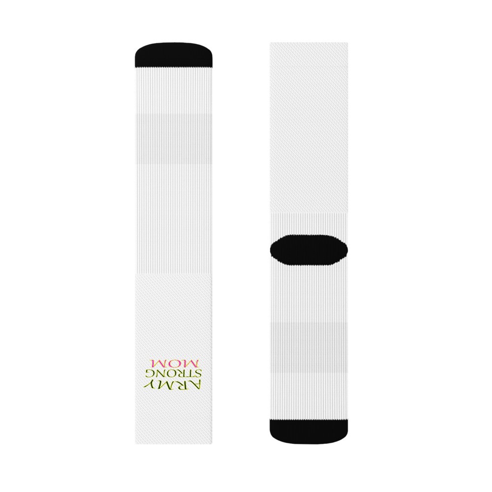 Army Strong Mom - Crew Socks