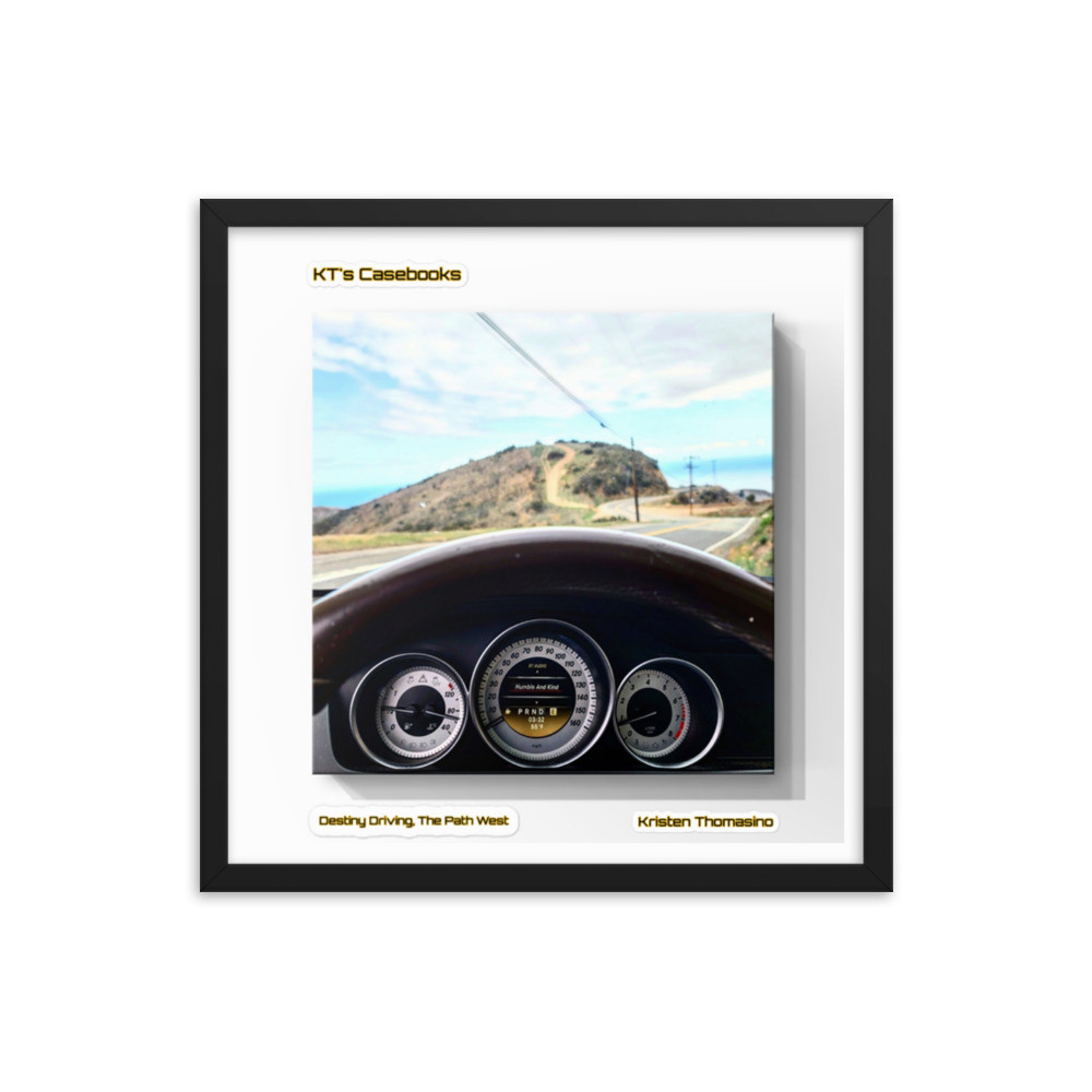 KTCB-DDRW-73 KT's Casebook, The Path West, KTCB-DDRW-73 Framed poster