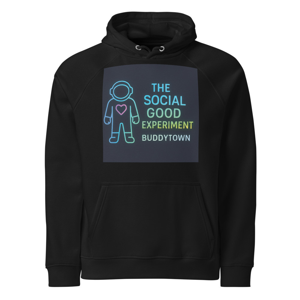 Unisex eco raglan hoodie