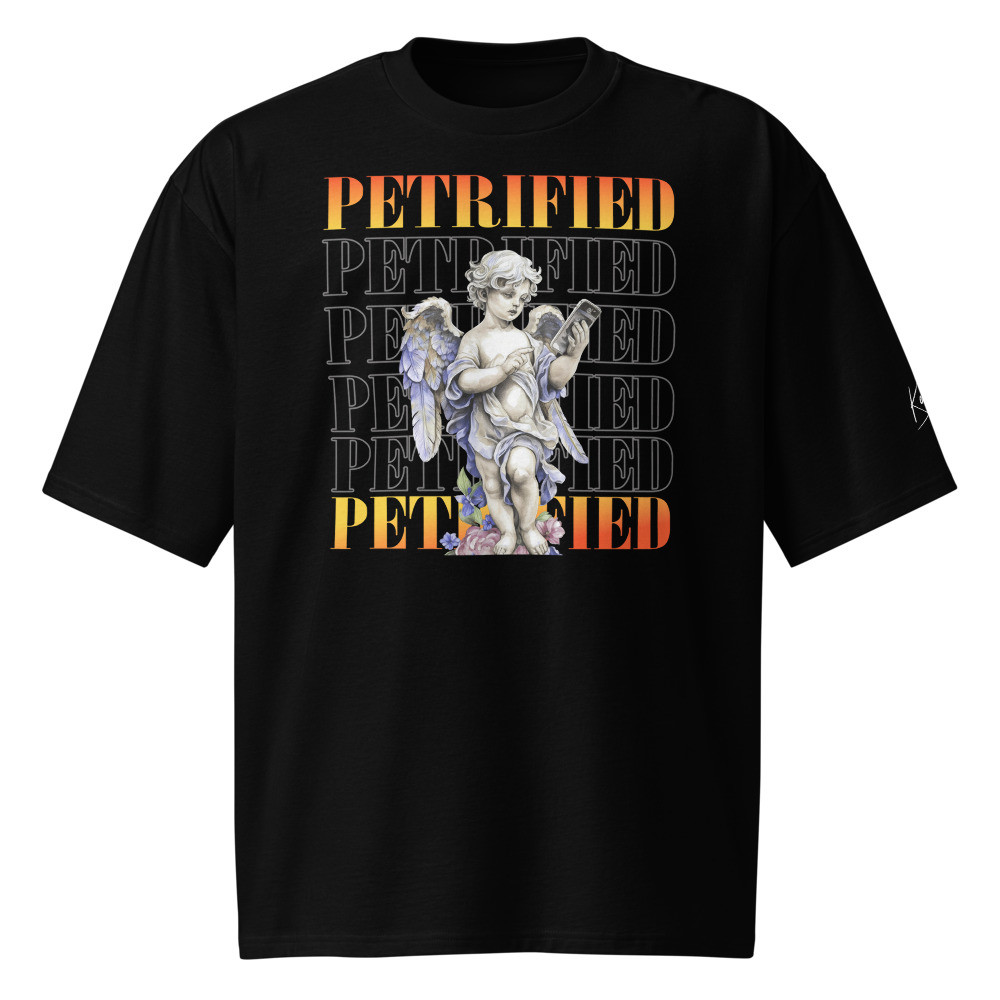Kenio "Petrified" Oversized heavyweight t-shirt