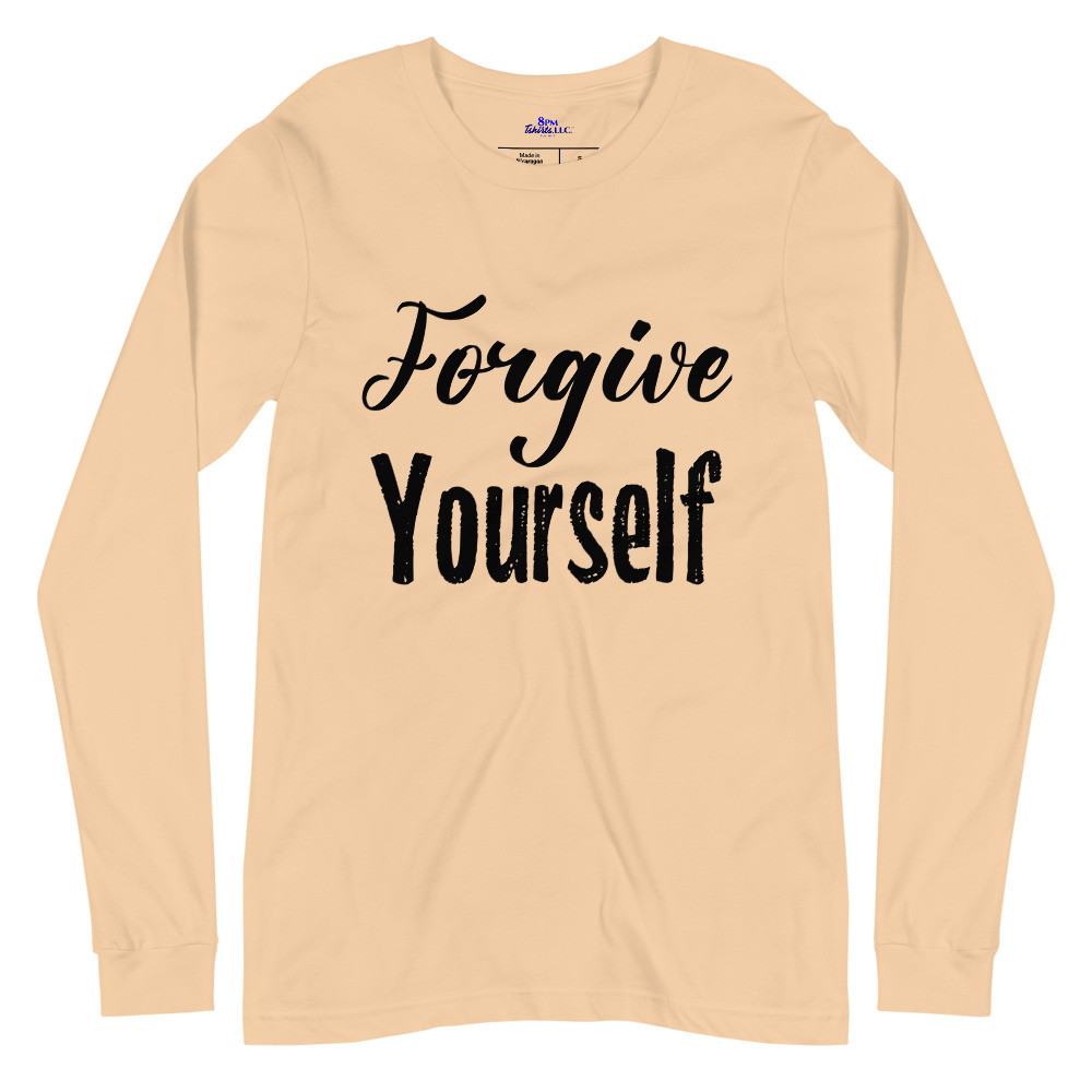 Forgive Yourself Sand Dune Long Sleeve Tee