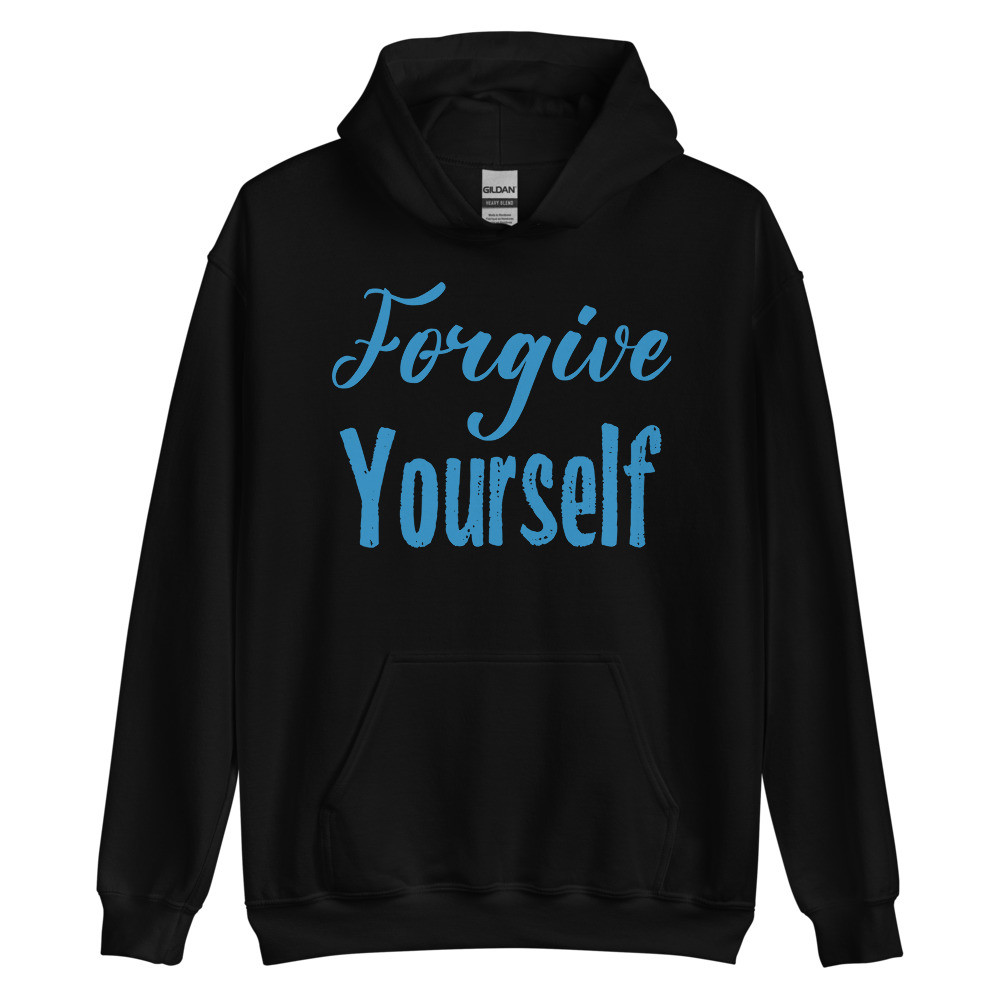 Forgive Yourself Black Hoodie