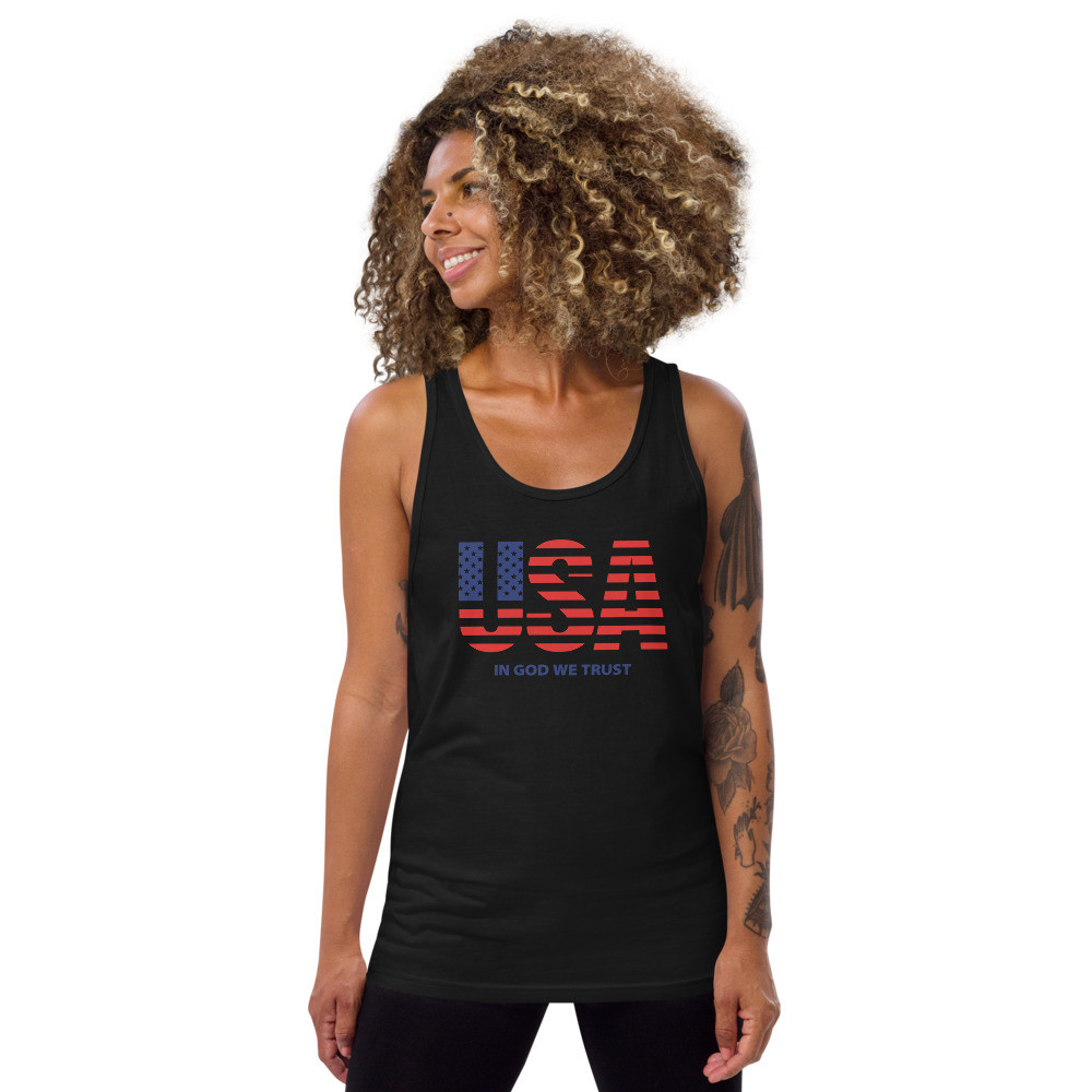 In God We Trust Unisex Tank Top
