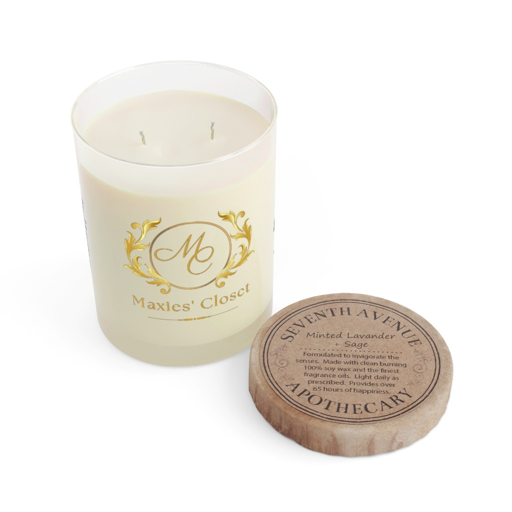 MINT LAVENDER & SAGE SCENTED CANDLE, 11oz